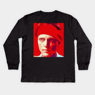 christopher walken Kids Long Sleeve T-Shirt